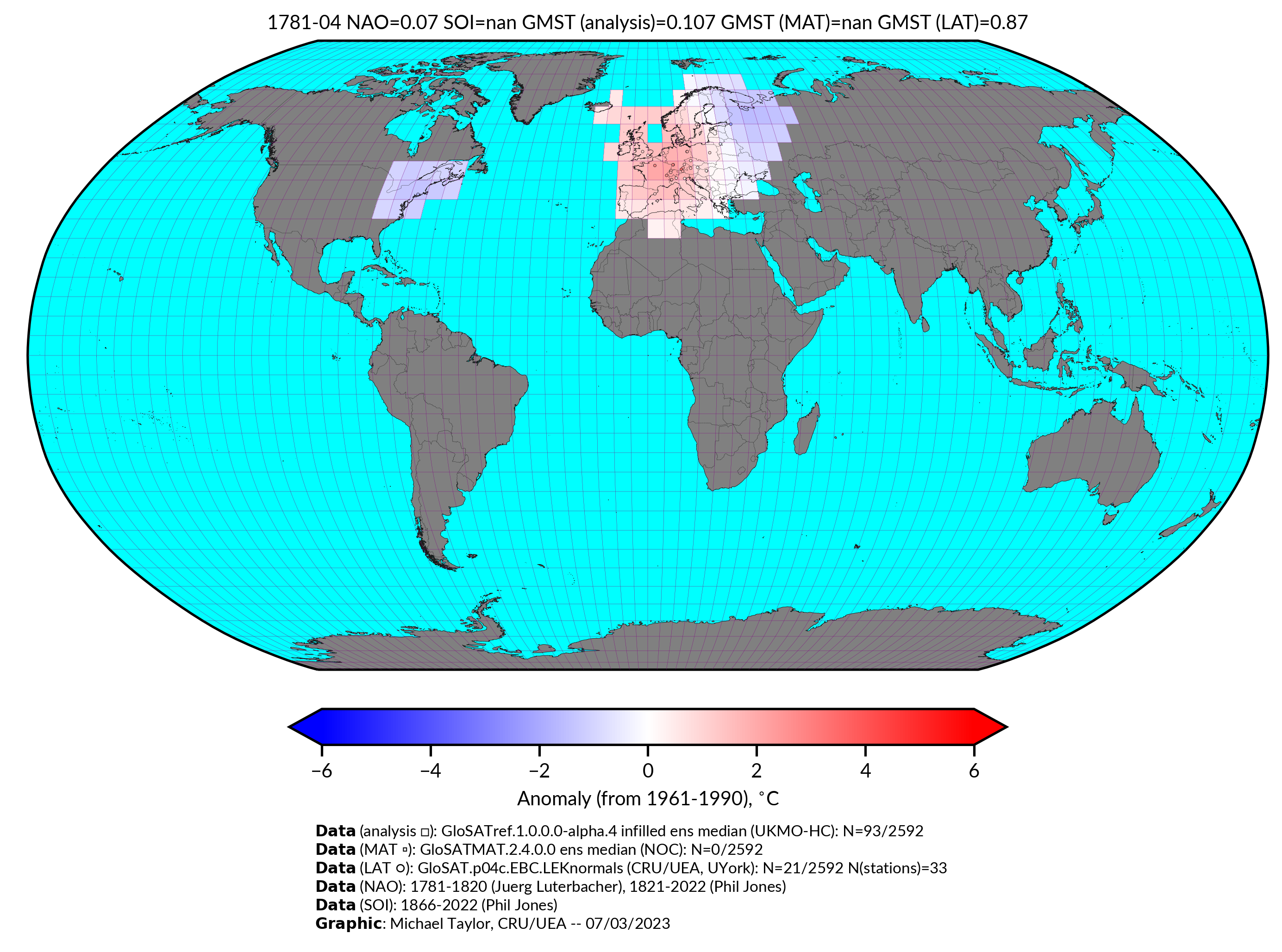 GloSAT temperature anomalies for Apr 1781