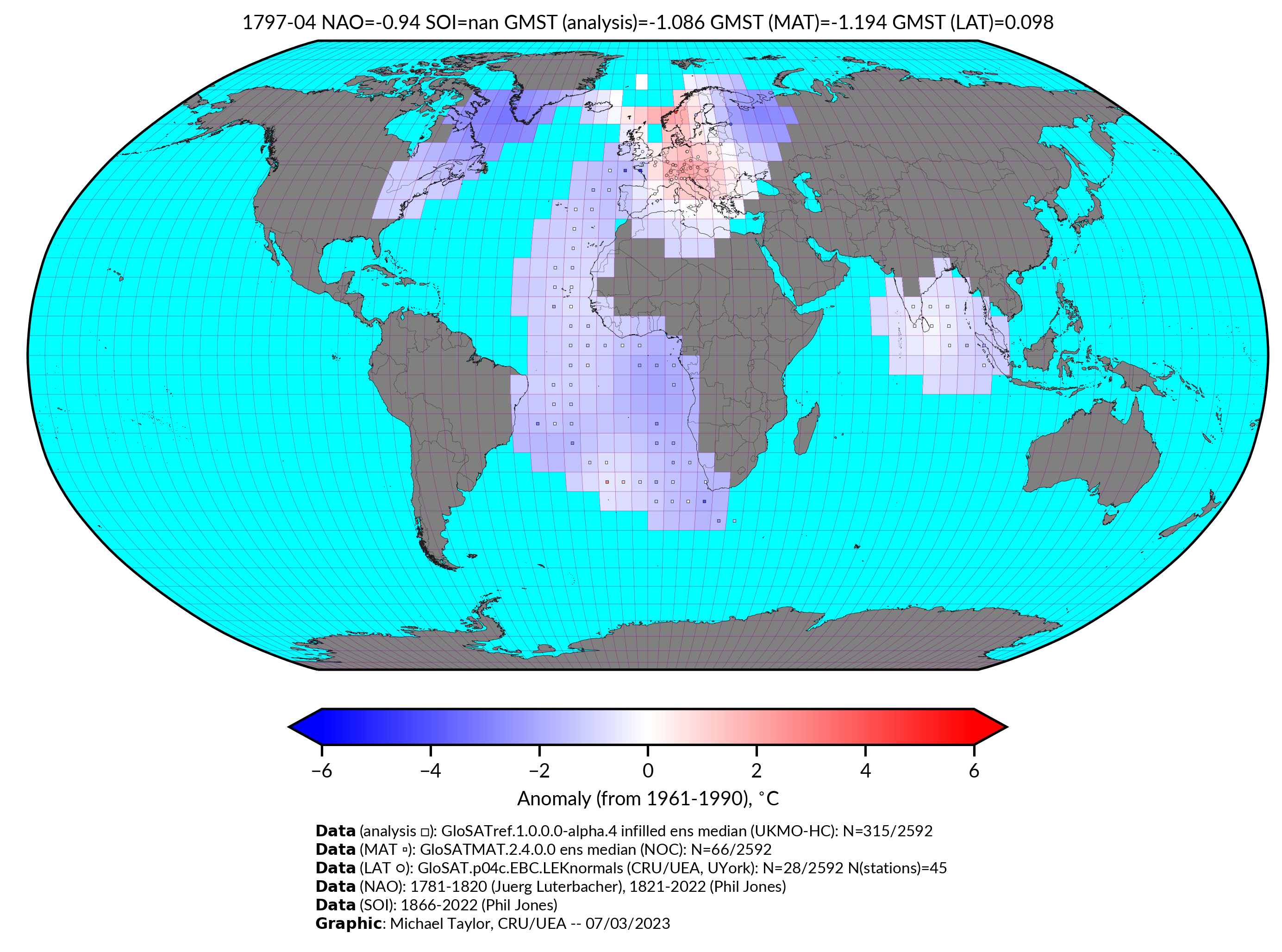 GloSAT temperature anomalies for Apr 1797