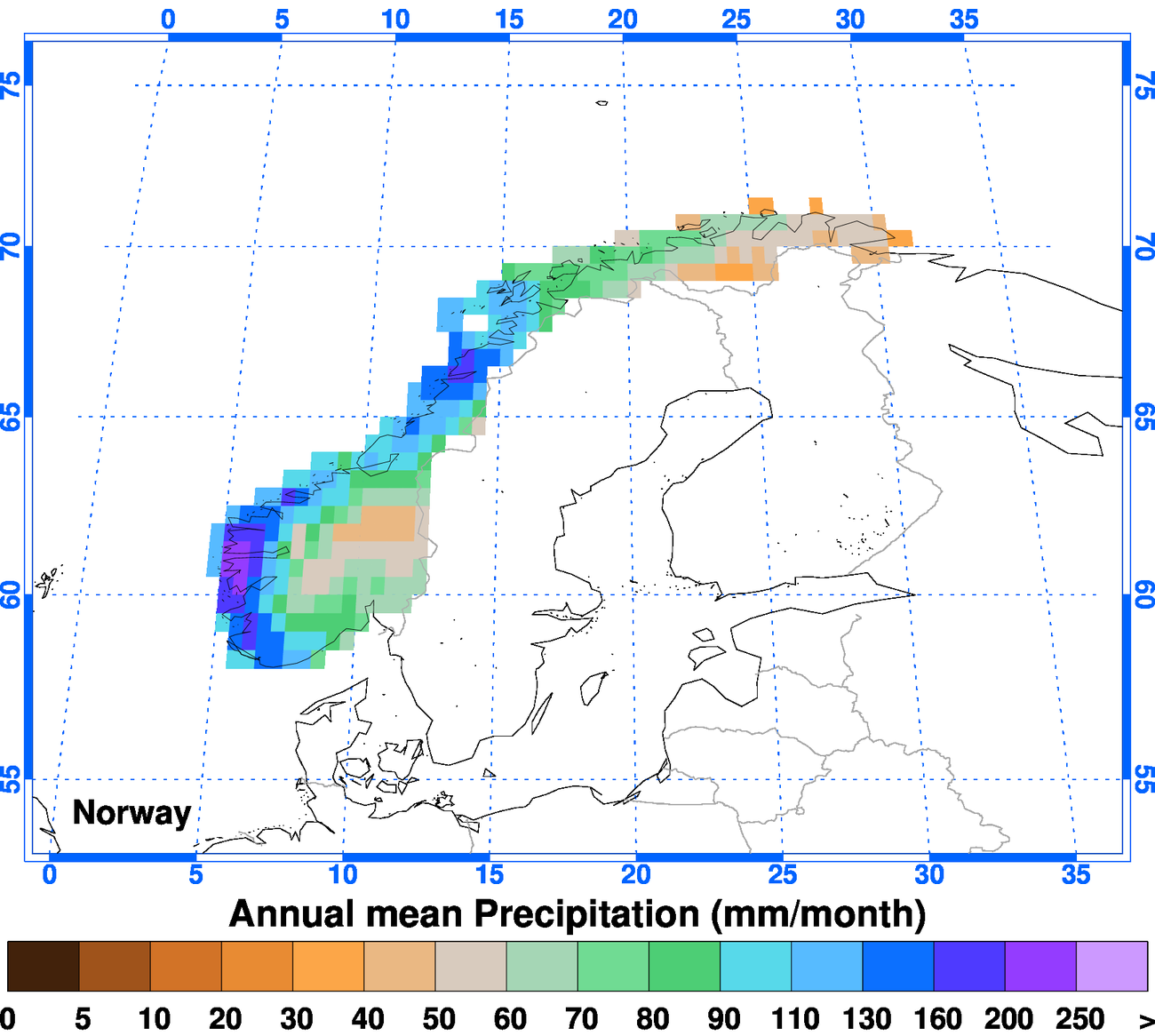 ClimGen Norway climate observations